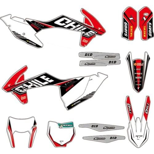 Sticker for KTM EXC EXCF XCW 2017-2019 SX SXF XC XCF 2016-2018 125 250 350 450 Motorcycle Bodykit Fairing Decal Kit