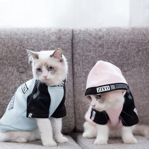 NEW Pet Clothes Dog Hoodies Spring Autumn Leisure Dog Sweatshirts For Small Cat Large Dogs XS to L
