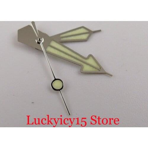 New Arrival Super Green Luminous fit NH35A NH36A 7S26 4R35 Automatic Watch Hand