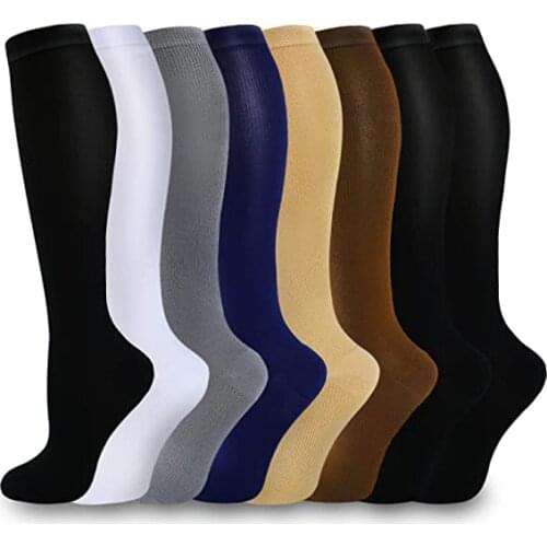 Wholesales Multi Pairs Compression Socks Fit For Medical Edema Diabetes Varicose Veins, Cycling Socks, Running Marathon Socks