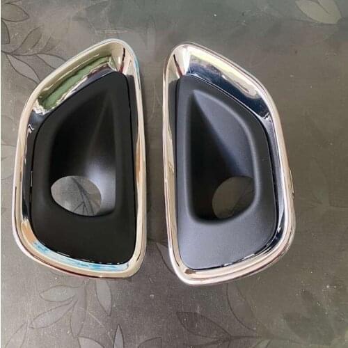 2pcs 68143078AB 68143079AB for Jeep Grand Cherokee 2014-18 Fog lamp frame