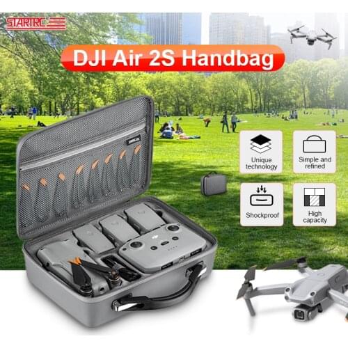 Mavic Air 2S Storage Bag Portable Trvael Bag Hard Shell Box Capacity Handbag for DJI Mavic Air 2S Accessory Combo Carrying Case