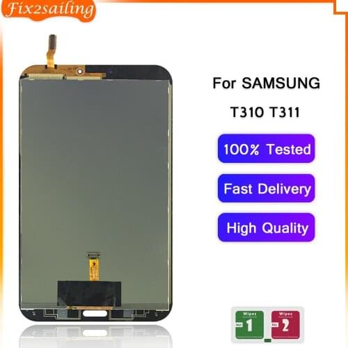 LCD Display For Samsung Galaxy Tab 3 8.0 T310 T311 SM-T310 SM-T311 Touch Screen Digitizer Sensors Assembly LCD Panel Replacement
