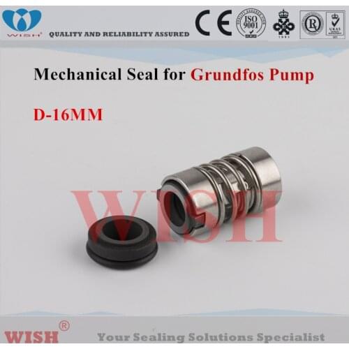 16MM Grundfos type D mechanical seal