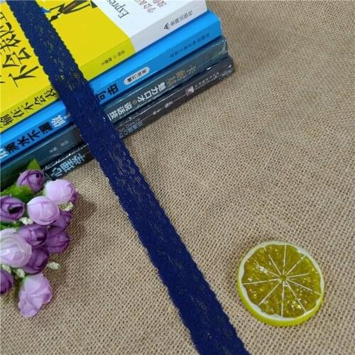 2.5cm Diy Sewing Needlework Underwear Dresses Couture Accessories Hometextile Elastic Lace Fabric Curtains Material s1340