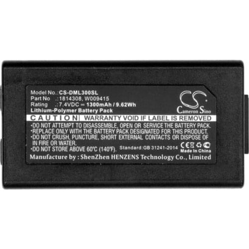 Cameron Sino 1300mAh battery for DYMO 1982171 LabelManager 500TS LM-500TS Wireless PnP Mobile Label Maker MobileLabeler