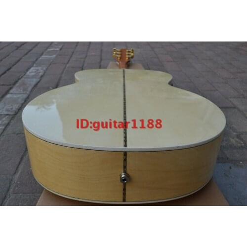 43 inch acoustic extra make guitar with fisherman eq