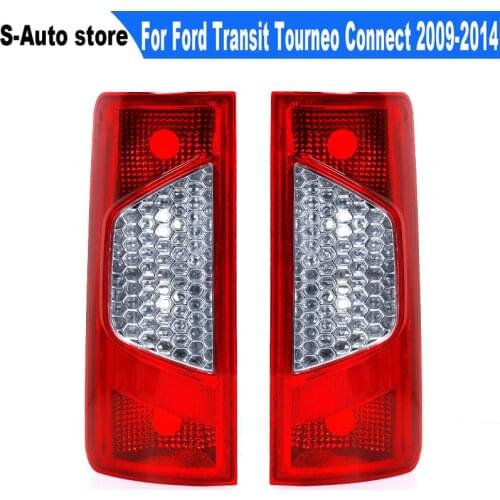 Car Brake Light Rear Tail Lamp Light Lens Cover Replacement For Ford Transit Tourneo Connect 2009 2010 2011 2012 2013 2014