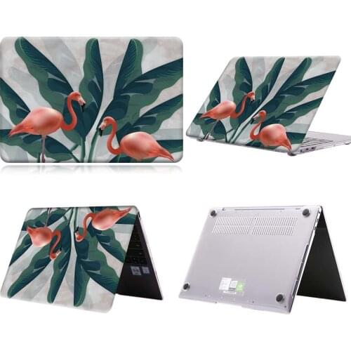 Laptop Case For Huawei MateBook 13/13 AMD Ryzen/14/D14/D15/X 2020/X Pro/Pro 16.1 Flamingo PVC Cover For Honor MagicBook 14/15