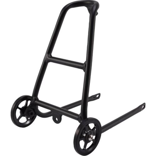 HOT Aluminum Alloy Q Type Bike Rear Rack for Brompton with Easy Wheels Bicycle Holder Luggage Shelf Bicycle Accessories