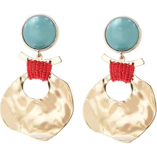 Jacoso Women's Gold Earrings