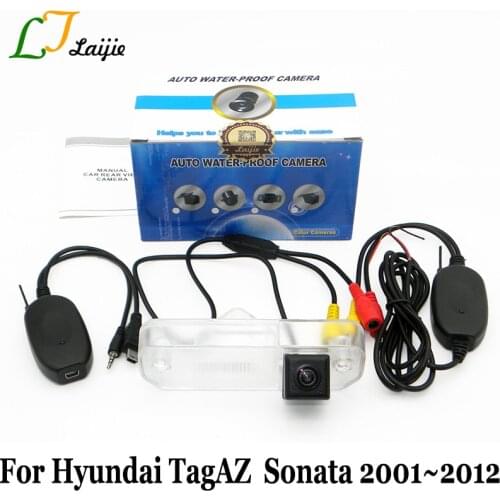 Reverse Camera For Hyundai TagAZ Sonata EF Facelift 2001~2012 / HD CCD Night Vision Wireles Car Parking Rear View Camera