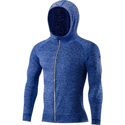 Running Jacket Hoodie Men Chaqueta Deportiva Fitness Sport Jaquetas Coat Sportswear Gym Sweatshirt Training Tops Running Hombre