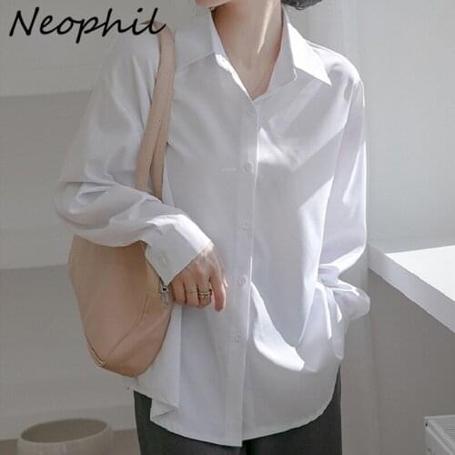 NEOPHIL Womens Chiffon Blouses