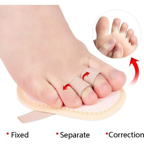 New 1 Pair Soft Bunion Corrector Toe Separator Straightener Thumb Valgus Protector Toes Juanete Spreader Corrector