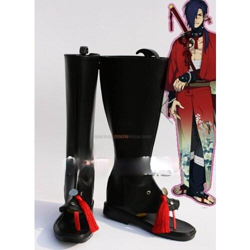 DRAMAtical Murder Koujaku Anime Characters Shoe Cosplay Shoes Boots Party Costume Prop