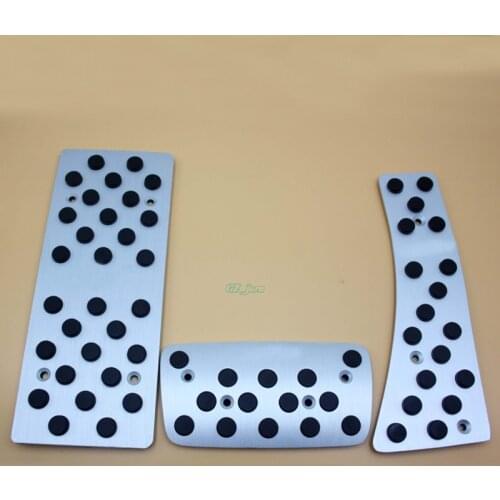 For Honda CIVIC 2006 2007 2008 2009 2010 2011Manual AT Auto Aluminum Pads Pedal Set Gas Brake Footrest Car Accessories with logo