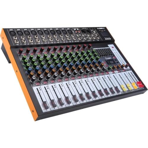 Professional 16 DSP Audio dj mixer speakers audio sound recording studio equipment system console