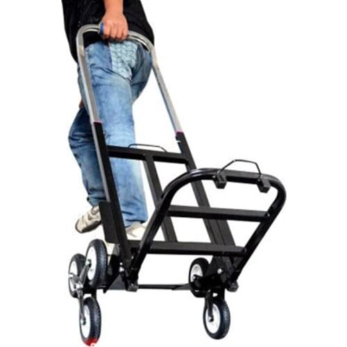 6 Wheel Foldable Stair Cart Hand Trolley baggage Cart