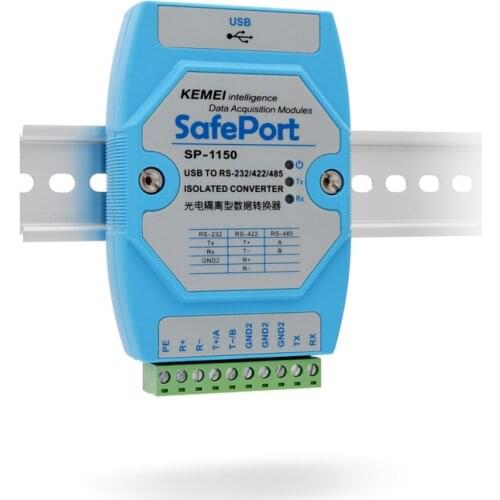 USB Switch to 485 RS485/422/232 Converter Serial Port Interface Photoelectric Isolation FT232 Lightning Protection