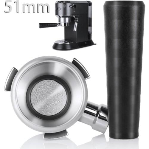 Coffee Machine Parts Bracket Bottomless Handle For Delong ECP31.21 EC680.BK Coffee Tools Kitchen Accesories Cocina Dropshipping