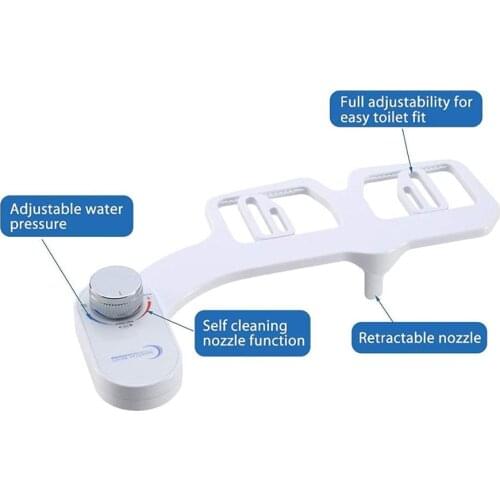 1 Set Toilet Seats Bidet Shower Toilet Seat Cover Simple Bidet Seat Clean Toilet Cover Bidet Sprayer Washing