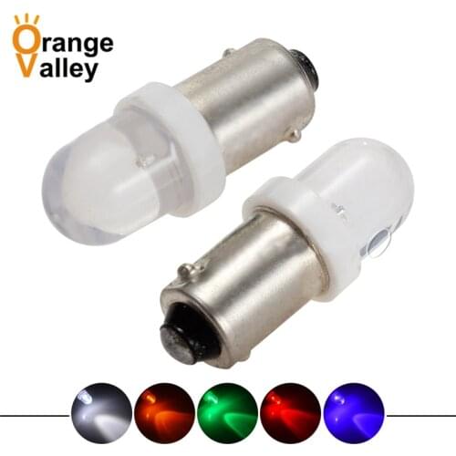 10pcs BA9S LED T4W 1895 Bayonet Car Side Wedge Parker Interior Light Lamp Bulb 12V Wholesale