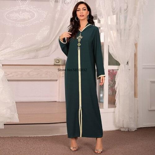 2021 Vestido De Mujer Abaya Dubai Turkey Muslim Fashion Dress Clothing African Long Dresses For Women Robe Noel Djellaba Femme