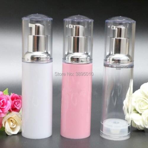 40ml Airless Bottle Vacuum Pump Lotion Cosmetic Container Used For Travel Refillable Bottles F732