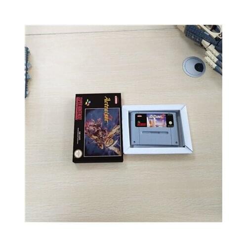 ActRaiser 2 - EUR Version Action Game Card with Retail Box