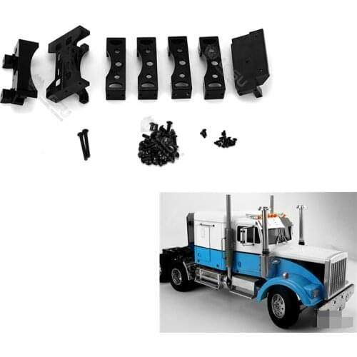 Rc Car TAMIYA KING Optimus Prime Tractor Toys Frame Metal Head Beam + Cross Beam + Tail Beam Sets For 1/14 Rc Truck Diy Parts