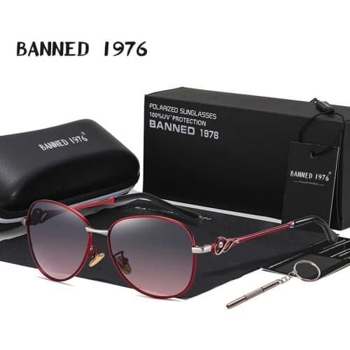 BANNED 1976 Women's Glasses And Cases