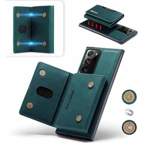 Case For Samsung Galaxy Note 20 Ultra Case Magnetic Phone Cover For Samsung Note 20 Casing Detachable Wallet Pocket (M2)