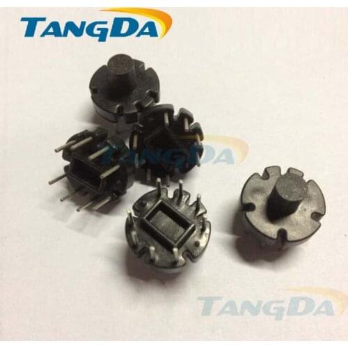 Tangda bobbin base holder Diameter 14.3 mm 4+4p transformer Ferrite bead Inductor phenolic Ferrite cores skeleton circular