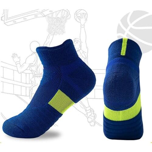 Children Sports Socks Cycling Running Socks Cotton Compression Socks Sweat-Absorbent Thick Breathable Short Tube Socks