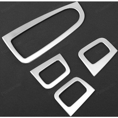 For Benz C Class W205 C180 C200 C260 2015 2016 GLC Class X205 2016 4x Car Interior Door Window Lift Panel Switch Cover Trim