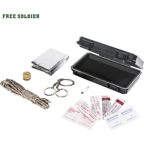 FREE SOLDIER Tactical Rescue emergency suitcase multifunctional alarming suitcase, survival tools