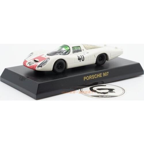 Kyosho 1/64 Porsche 907 Diecast Collection of Simulation Alloy Car Model Children Toys