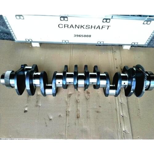 Shiyan DCEC ISC8.3 Diesel motor part forged steel Crankshaft 3965008