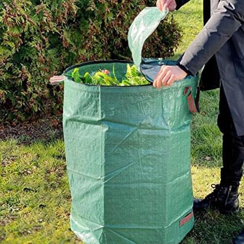 Reusable Yard Waste Bags Leaf Storage Bags Garden Trash Container