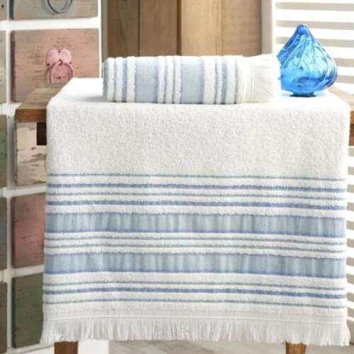 Turkish Bath Bathroom Towel Set 70x140cm and 50x90cm 2 Piece Towel Set 4 Different color Thin Light