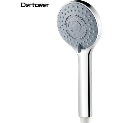 Plactis Water Saving Handheld Bathroom Shower Head Supercharged ABS Anti Drop Showerheads Shower Nozzle