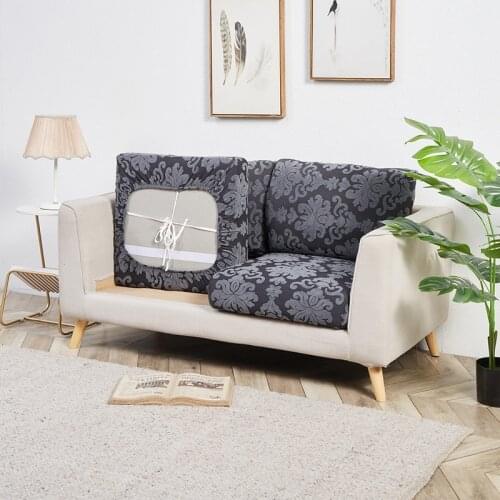 New Arrival Classic European All-inclusive Living Room Seat Cushion Cover Vintage Jacquard Sofa Cushion Cover Home Decoration
