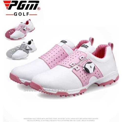 Brand discount Non-Slip Run Sneakers Women Shoes Waterproof sports pgm Shoelaces Anti-slip Studs Upgraded rotating laces