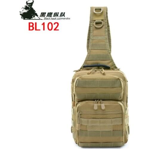 Tactical chest bag camouflage one shoulder casual bag Hamburg chest bag small gannet bag mens outdoor riding chest bag