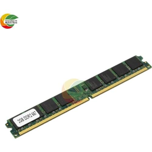 Ziqqucu DDR2 2GB RAM Meomory 667MHz 1.8V PC2-5300 240Pin Desktop Memory for AMD Motherboard Computer