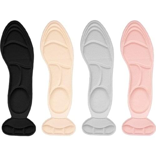 E65F 1 Pair Soft Insole High Heel Shoe Pad Protector 3D Cushion High Heels Forefoot Support Massage