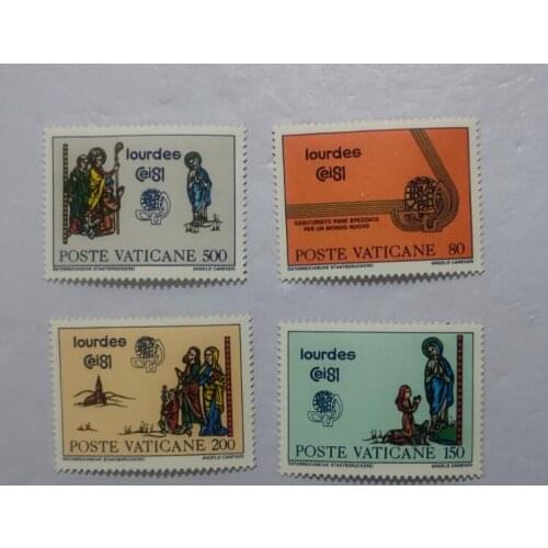 A51 Vatican Christmas Convention, 1981， Post Stamps Postage Collection