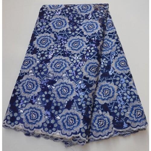 African guipure cord french net organza lace fabric sequence 2020 high quality embroidered sequins mesh tulle lace wedding party