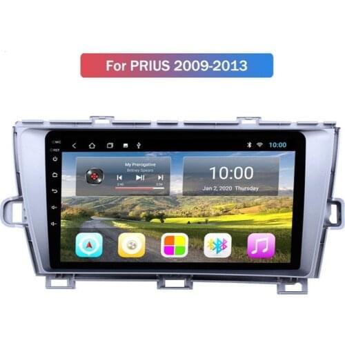 6G+128G Android 10.0 Car Radio Player For TOYOTA PRIUS 2009-2013 Car GPS Nagavition With Wifi 4G Mirror Link Backup Camera